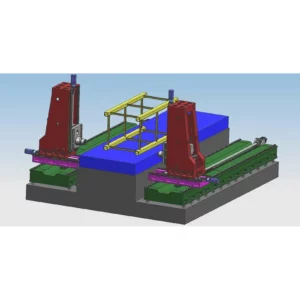 Горизонтальный сверлильно-расточной станок BOSM 2050-5Z со встречным фрезерованием
