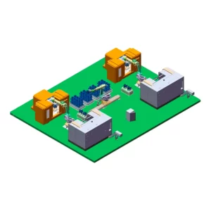 Автоматическая линия для механической обработки деталей